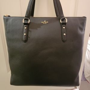 Kate Spade Larchmont Avenue Black Tote